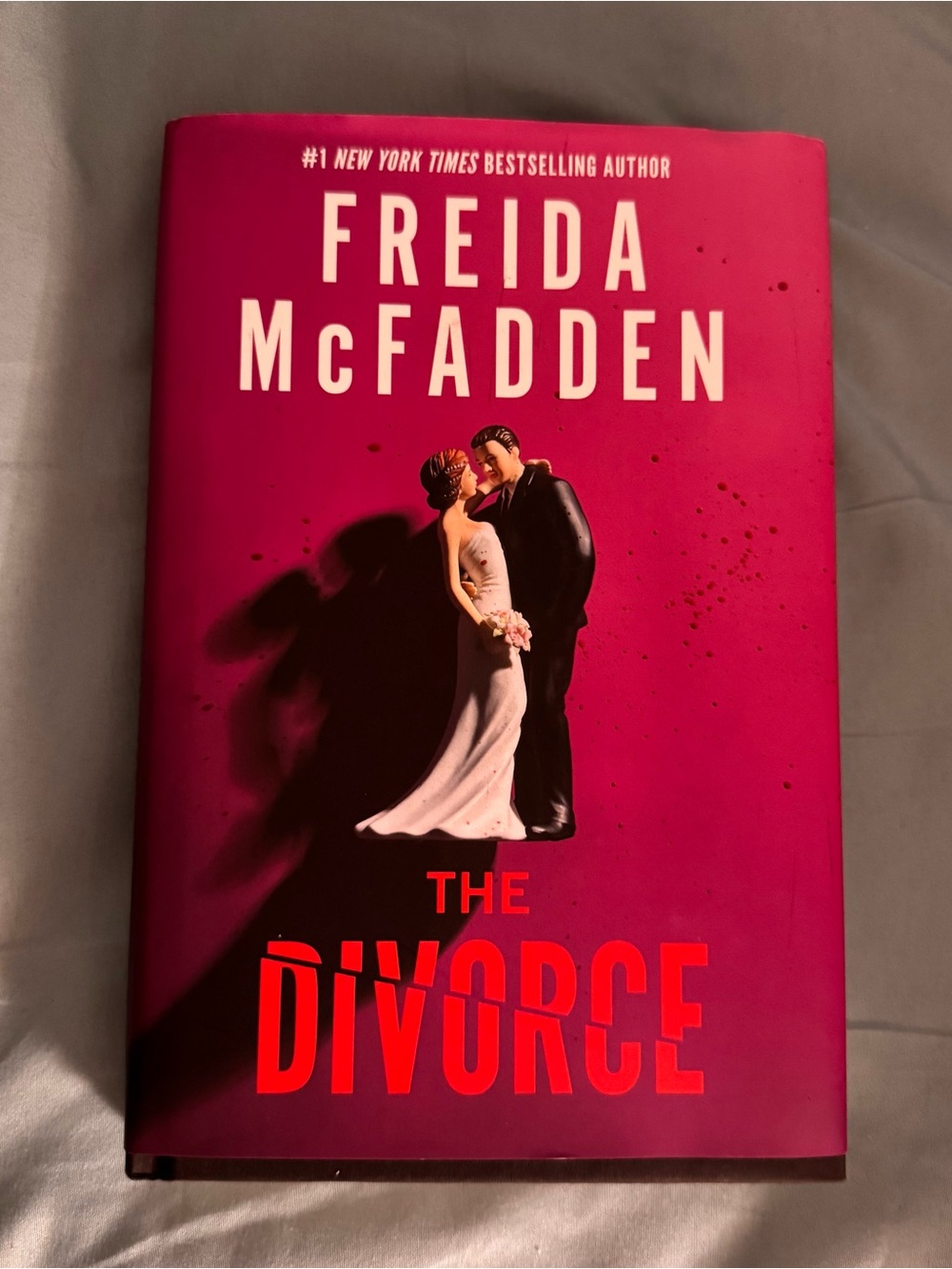 The Divorce by Freida McFadden - hardcover book